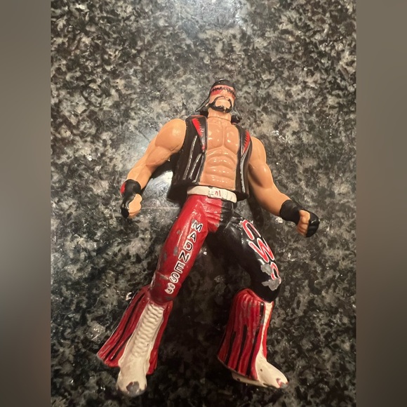 1998 toy Biz, Inc. wrestlers made out of metal and plastic. Good condition. - Picture 3 of 10